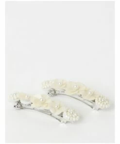Collection Embellished White Hair Clip -RAY-BAN Online Store 852293080 852293440 3 720x928