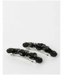 Collection Embellished Black Hair Clip -RAY-BAN Online Store 852293080 852293530 3 1 720x928