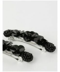 Collection Embellished Black Hair Clip -RAY-BAN Online Store 852293080 852293530 4 720x928