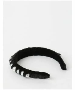 Collection Pearl Black Velvet Headband -RAY-BAN Online Store 852293170 852293620 4 720x928