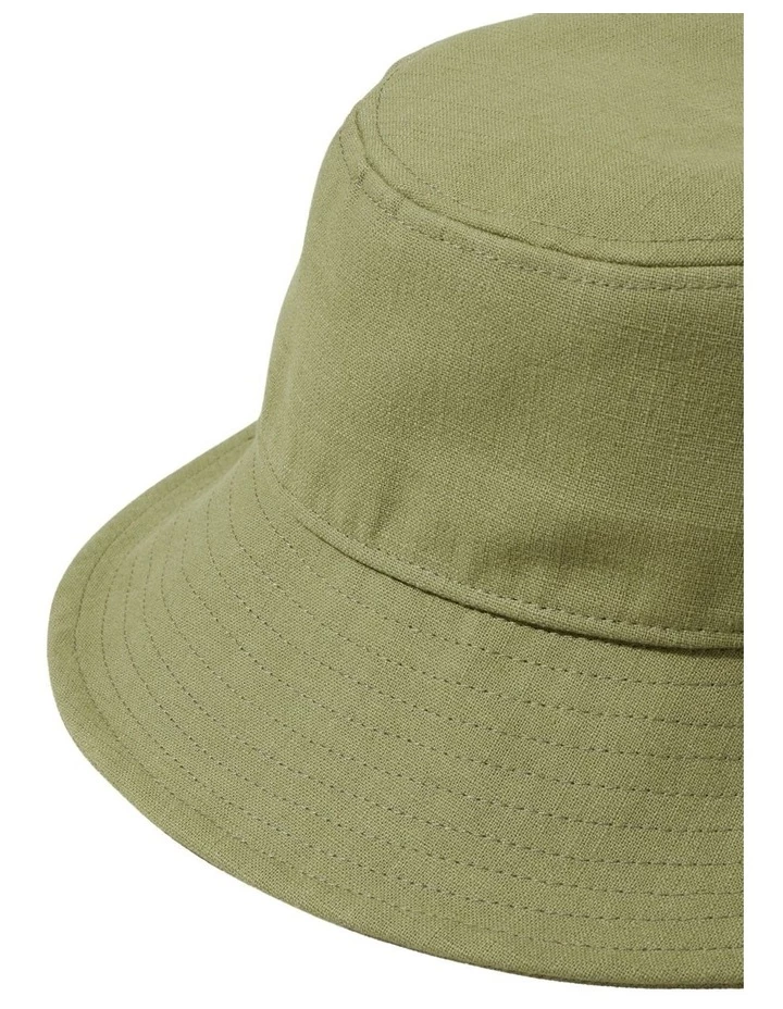 Seed Heritage Linen Blend Bucket Hat 3 Seed Heritage Linen Blend Bucket Hat - Image 3