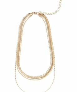 Seed Heritage Multi Layer Chain Necklace