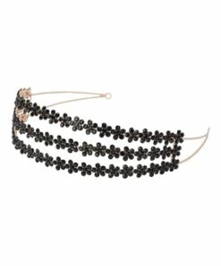 Olga Berg Trianna Black Crystal Headband -RAY-BAN Online Store 852688720 852697090 3 720x928
