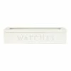 Cooper & Co WOOD WATCH BOX 5 COMPART WHITE