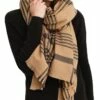 Belle & Bloom Panorama Check Brown Scarf