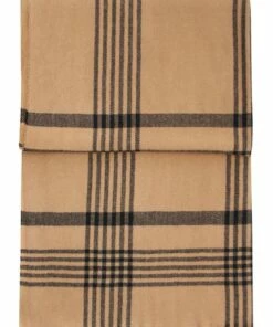 Belle & Bloom Panorama Check Brown Scarf -RAY-BAN Online Store 853959250 5 720x928