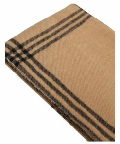 Belle & Bloom Panorama Check Brown Scarf -RAY-BAN Online Store 853959250 6 720x928