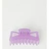 Miss Shop Traditional Large Purple Claw Clip