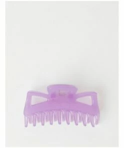 Miss Shop Traditional Large Purple Claw Clip