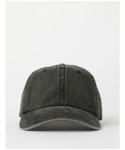 Miss Shop Washed Black Dad Cap