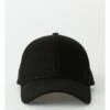 Piper Black Cotton Blend Cap