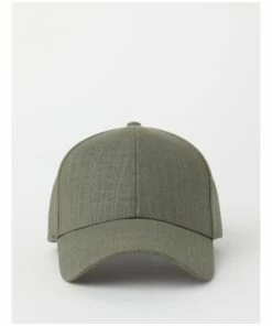 Piper Khaki Cotton Blend Cap
