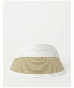 Piper Bow Detail White Visor