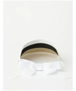 Piper Bow Detail White Visor -RAY-BAN Online Store 854422750 854423560 3 720x928