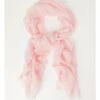 Piper Blush Linen Blend Scarf