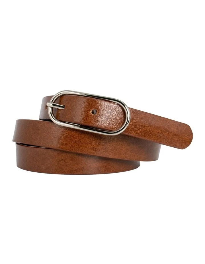 Basque Willow Tan Leather Belt 2 Basque Willow Tan Leather Belt - Image 2