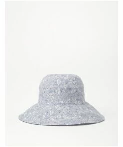 Trent Nathan Printed Lining Blue Bucket Hat -RAY-BAN Online Store 855518770 855519130 3 720x928