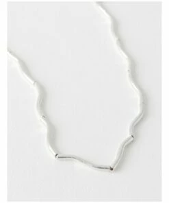 Trent Nathan Wave Break Silver Necklace