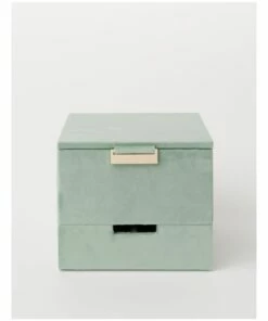 Design Studio Velvet Sage Jewellery Box