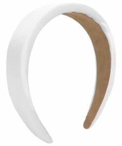Morgan & Taylor White Satin Headband