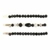 Morgan & Taylor Crystal And Stones Black Hair Clip Set