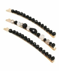 Morgan & Taylor Crystal And Stones Black Hair Clip Set -RAY-BAN Online Store 855834040 855835750 3 720x928