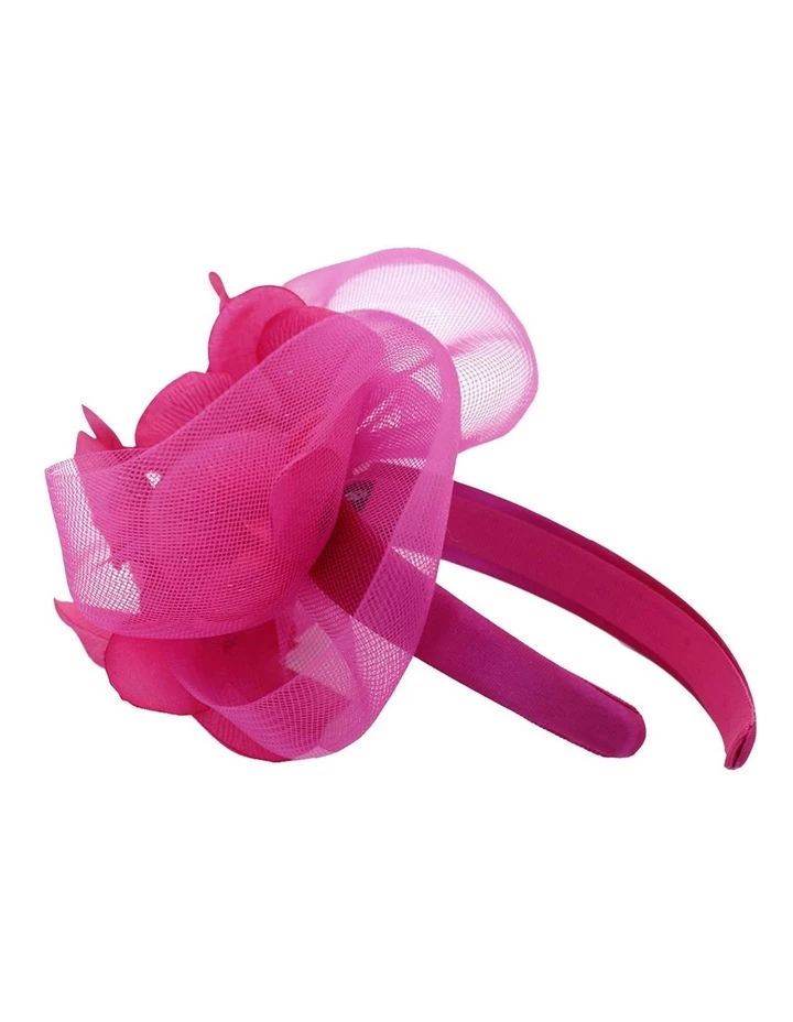 Morgan & Taylor Crin Pink Flower Fascinator 3 Morgan & Taylor Crin Pink Flower Fascinator - Image 3