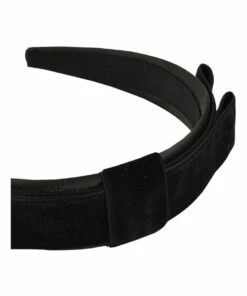 FORD MILLINERY Black Velvet Double Bow Headband 6 FORD MILLINERY Black Velvet Double Bow Headband -RAY-BAN Online Store 856130050 3 720x928