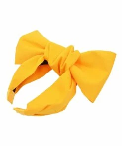 FORD MILLINERY Yellow Oversized Bow Headband -RAY-BAN Online Store 856130590 856132030 3 720x928