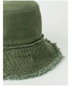 Piper Frayed Edge Green Bucket Hat -RAY-BAN Online Store 856139860 860098960 4 720x928