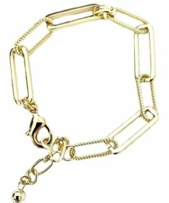 Gregory Ladner Long Link Gold Bracelet