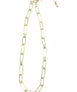 Gregory Ladner Gold Long Link Necklace