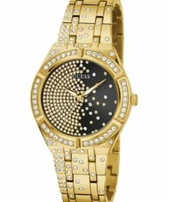 Guess Afterglow Gold Stainless Steel Watch