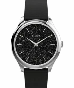 Timex Celestial Opulence Indiglo Black Analog Watch