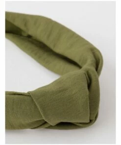 Piper Khaki Knot Turban Headband -RAY-BAN Online Store 858114820 858117340 4 720x928