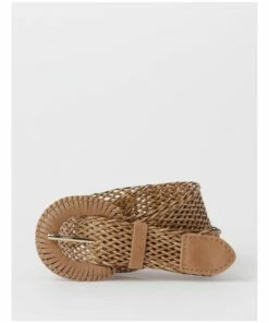 Miss Shop Weave Tan Belt