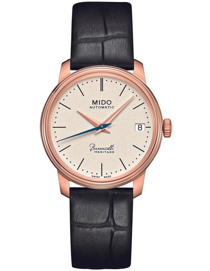 Mido Baroncelli Heritage Lady Automatic Watch 1 Mido Baroncelli Heritage Lady Automatic Watch