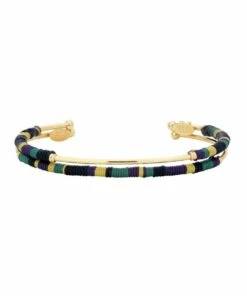 Gas Zanzibar Lot Peacock Blue/Turquoise Bracelet