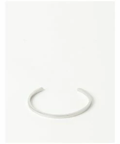 Blaq Smooth Silver Cuff Bracelet