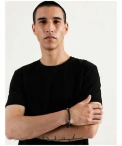 Blaq Beaded Black Single Bracelet -RAY-BAN Online Store 859195450 5 1 720x928