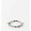 Blaq Beaded Grey Single Bracelet