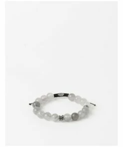 Blaq Beaded Grey Single Bracelet