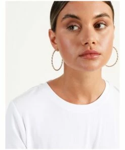 Piper Cord Wrapped Gold Hoop Earring -RAY-BAN Online Store 859301200 2 720x928