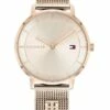 Tommy Hilfiger Tea Carnation Gold Mesh Watch 1782287
