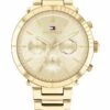 Tommy Hilfiger Multi Function 38mm Gold Steel Watch 1782350