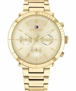 Tommy Hilfiger Multi Function 38mm Gold Steel Watch 1782350