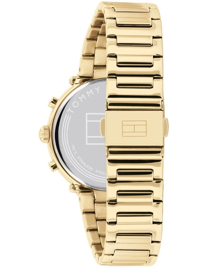 Tommy Hilfiger Multi Function 38mm Gold Steel Watch 1782350 3 Tommy Hilfiger Multi Function 38mm Gold Steel Watch 1782350 - Image 3