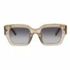 Le Specs Hypnos Alt Fit Sand Rectangle Sunglasses