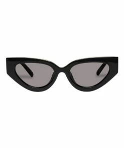 Le Specs Aphrodite Alt Fit Black Cat-Eye Sunglasses