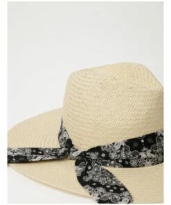 Miss Shop Scarf Trim Black Panama Hat -RAY-BAN Online Store 860130460 860131360 3 720x928